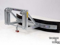 Matériel de déneigement Qmac Rubber snow scraper 2.40 mtr hookup Terex TL80-120