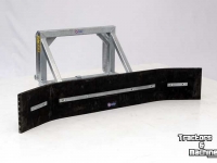 Matériel de déneigement Qmac Rubber snow scraper 2.40 mtr hookup Terex TL80-120