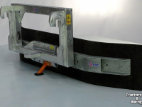 Rabot caoutchouc Qmac 240 SCHUIF VAST MERLO T/M 4 TON