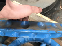 Rouleau compacteur latérale / avant Tigges grondpakkerring 540 mm